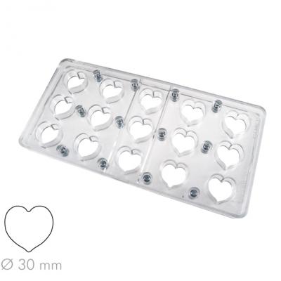 Magnetic Moulds Heart-Ø30mm