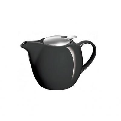 Camelia Ceramic Teapot 500ml - Pitch Black