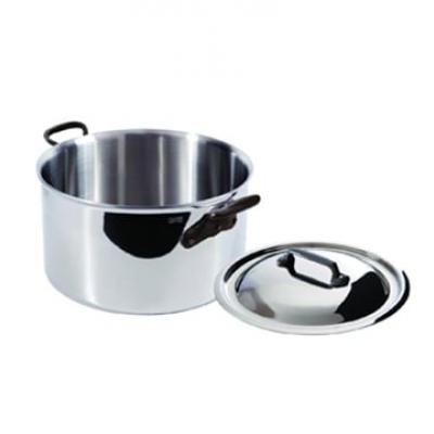 M'cook Stew Pan with Lid, Cast Iron handles 24cm