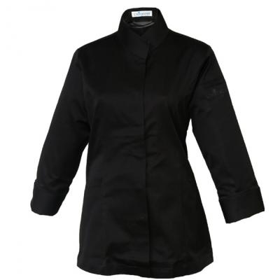 [New Oriental] High Collar Lady Jacket - Black