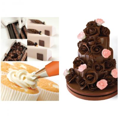 Introduction to Chocolate Piping and Simple Chocolate Garnishes