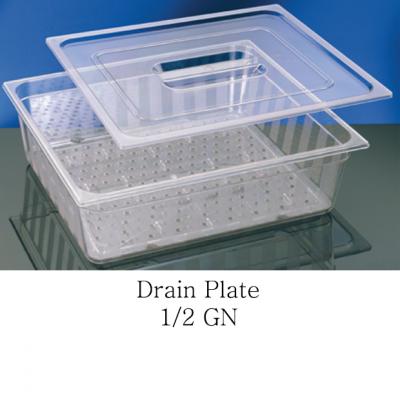 Polycarbonate Drain Plate 1/2 GN