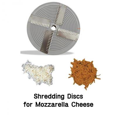 Shredding Discs for Mozzarella Cheese