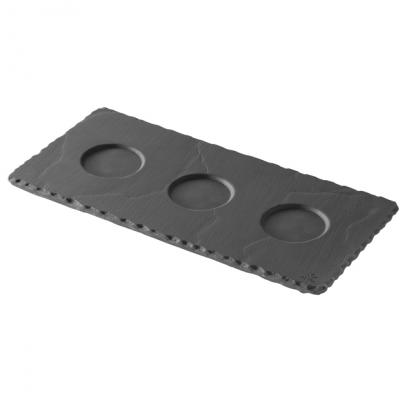 Tray with 3 Wells - 250x120mm 