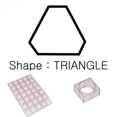 Uni-Portion Tray - Triangle 