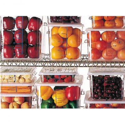 Square Space Saving Containers - 1.9lt 
