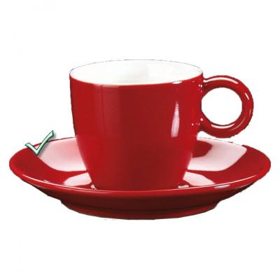 Espresso Cup Saucer 118mm - Red 