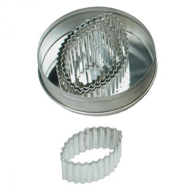 Cutter Set Fluted Leaf-5Pcs 