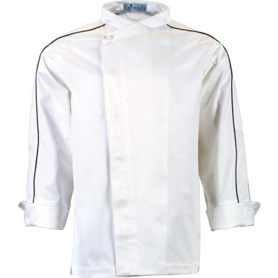[Moderne] Contemporary Jacket with Piping - White & Black piping