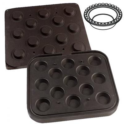 Festooned 13 Big Round Moulds - 68x185mm