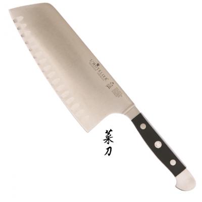 Chinese Knife Scalloped-160mm 