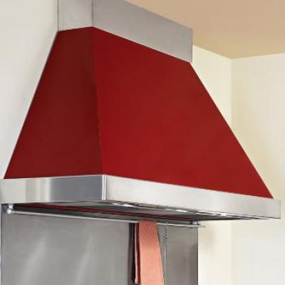 High Hood – Red / Chrome