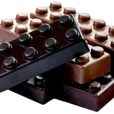 Polycarbonate Snack Lego Mould, 81x27x15mm