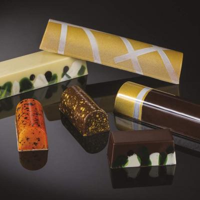 Polycarbonate Chocolate Mold, Rectangle Bar 96mm
