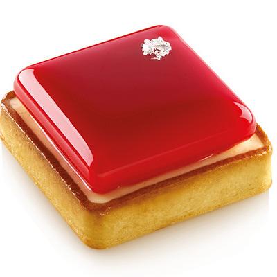 Kit Tart Ring Square 80x80mm