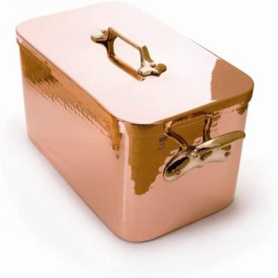 Mauviel1830 - M'Tradition 215336 - Braising pan with fitted lid - 36 x 21 cm