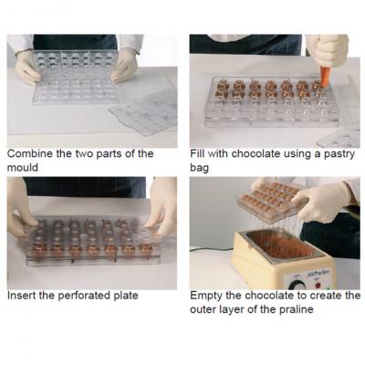 3D Pralines Egg-23x32x23mm