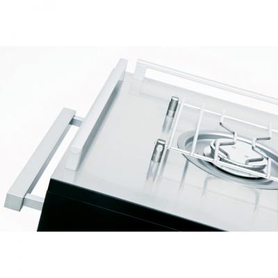 Zepe Tactus Flambé Service Trolley - Black 