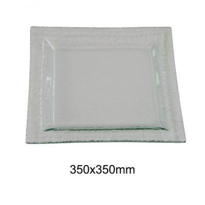 Glass Dish Square-350x350mm 