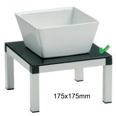 Square Base w/1 Hole-175x175mm 