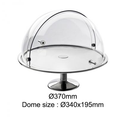 Buffet Cake Tray w/Rotating Cloche-Ø370