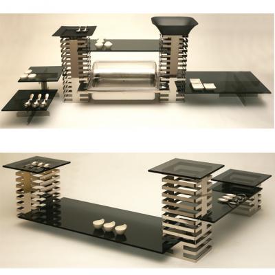 Cross-shaped extension unit for Tower Manhattan