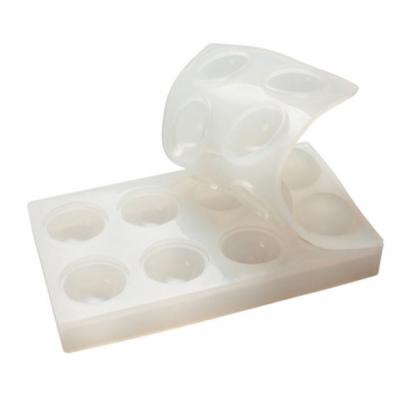 Silicon Mould 8 spheres for mould - Ø55mm 
