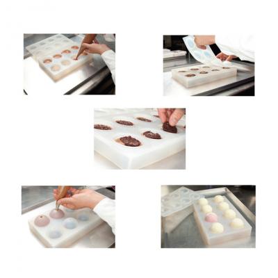 Silicon Mould 18spheres per mould - Ø35mm 