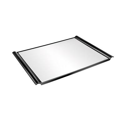Plastic Non-Slip Black Tray with Skid ABS 325x460mm Black 