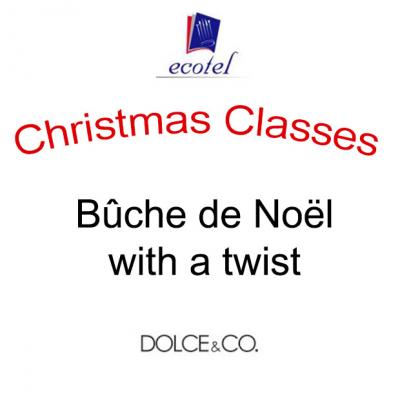 Bûche de Noël with a twist