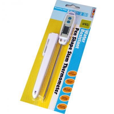 Digital Pocket Temp White-120x3mm 