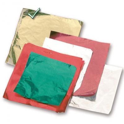 Wrapping Paper 80x80mm - Gold 