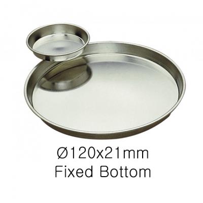 Round Plain Tart Mould-Ø120x21mm