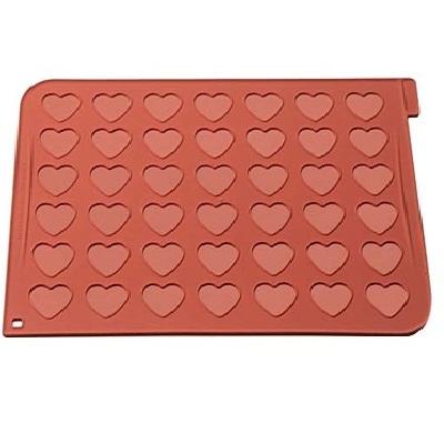 Heart Macaron Sheet 42indents