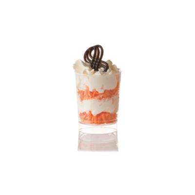 TUBITO MINI DESSERT 150 ml PS TRANSPARENT