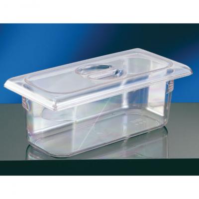 Polycarbonate Ice Cream Basins - 360x165x120mm