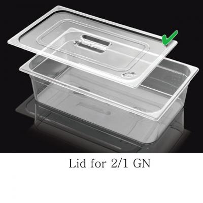 Polycarbonate Lid 2/1 GN