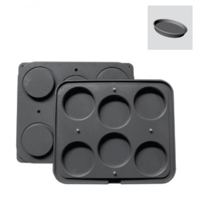 Smooth 6 Cake Moulds-109x21mm