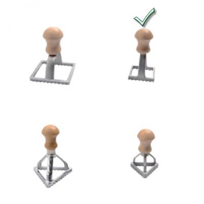 Aluminium Ravioli Stamp - 70x70mm 