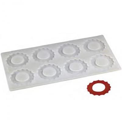 Silicon Chocolate Decoration -  Ø 57x2.3mm 
