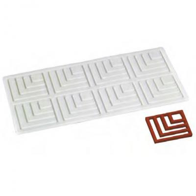 Silicon Chocolate Decoration - 50x50x2.5mm 