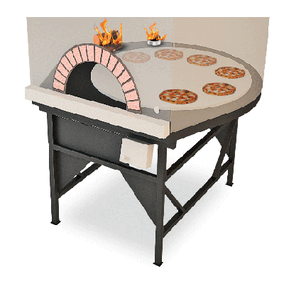 One Door Easy Rotating Oven 