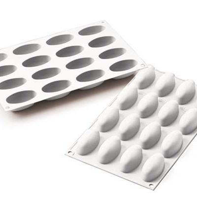 Sushi Nigiri - Silicone mould  60x30x26mm 16indents