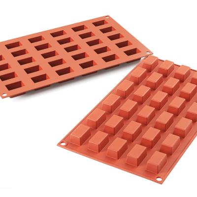 Mini Cakes 30x18x16mm 30indents