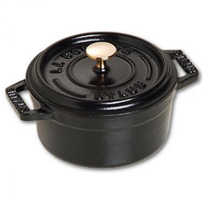 Mini Round Cocotte 250ml-Black