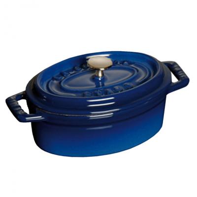 Mini Oval Cocotte 250ml-Blue