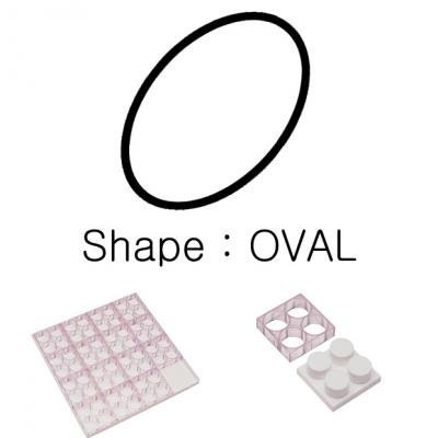 Mini Uni-Portion Tray - Oval 