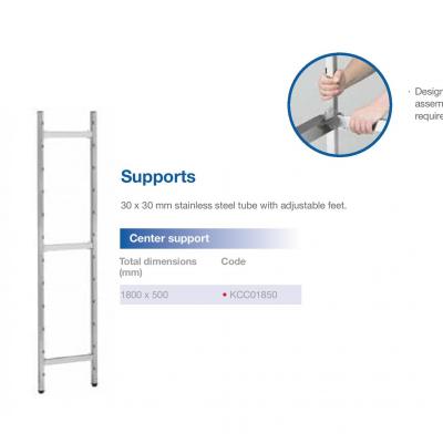1800X500mm Center support