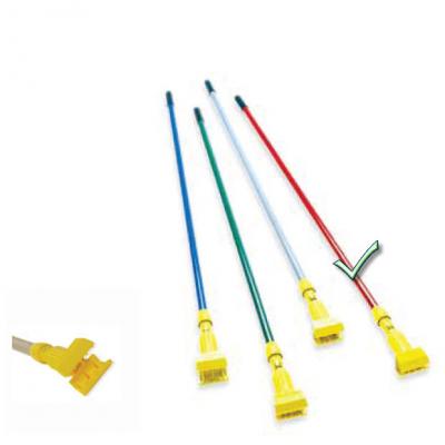 Clamp Style Wet Mop Handle - Red 