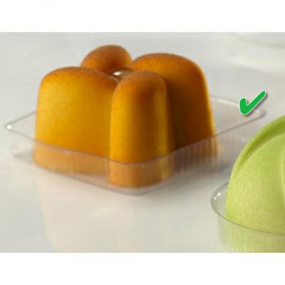 Thermoformed Trays Square-42x42x8mm 